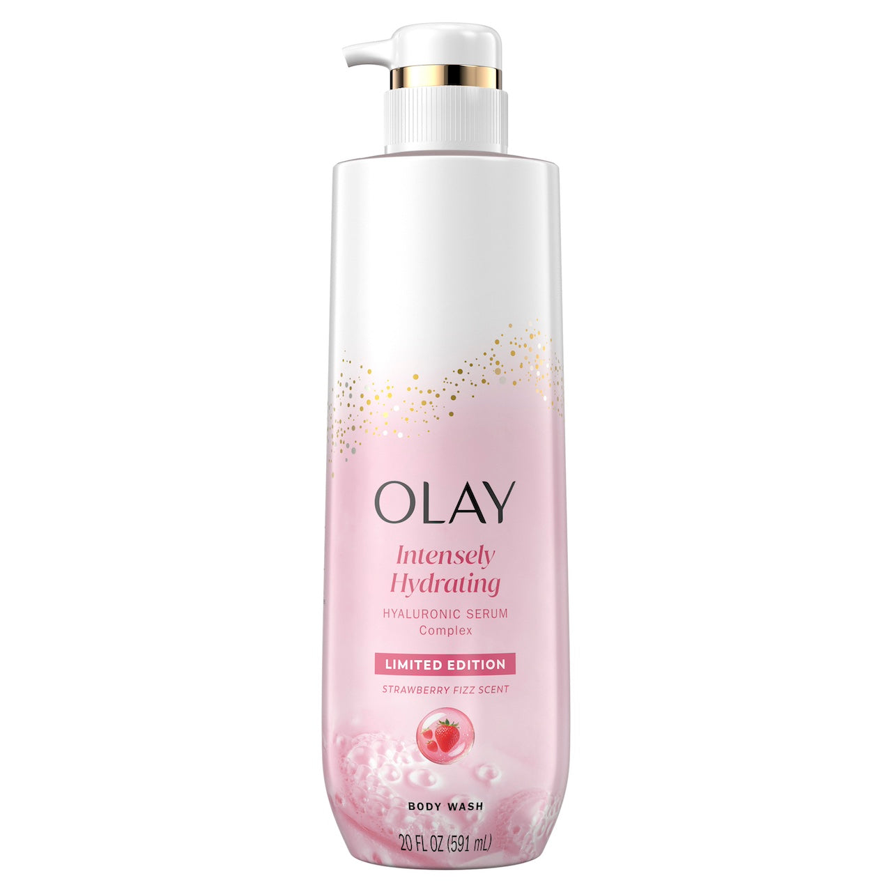 Olay Intensely Hydrating Body Wash. Strawberry