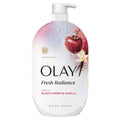 Olay Fresh Radiance Body Wash with Essence of Black Cherry and Vanilla. Vitamin B3 and Antioxidant Blend 35oz