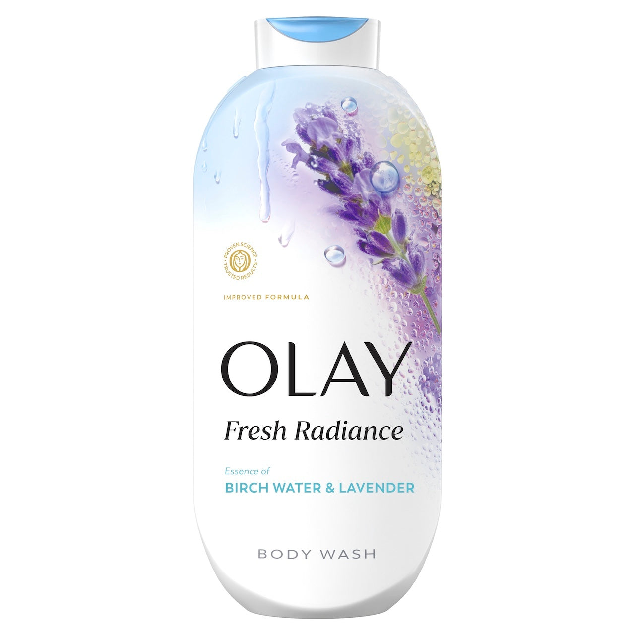 Olay Fresh Radiance Body Wash with Essence of Birch Water and Lavender