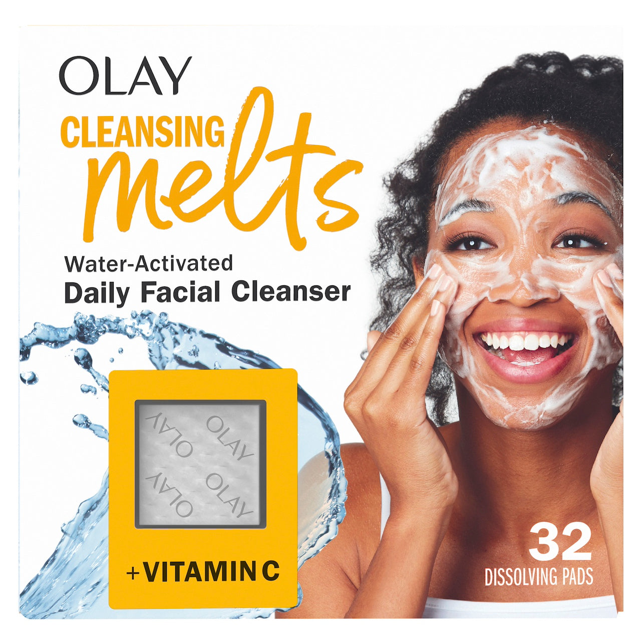 Olay Cleansing Melts + Vitamin C | 32 Count