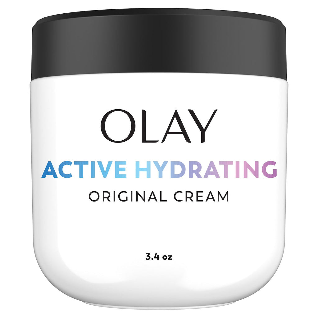Olay Active Hydrating Cream Face Moisturizer for Deep Hydration 3.4oz