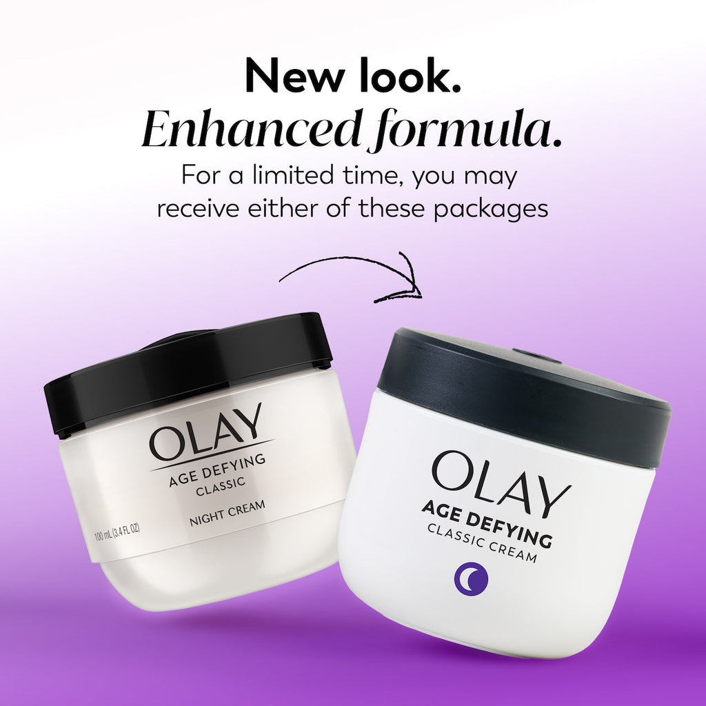 Age Defying Classic Night Cream Face Moisturizer
