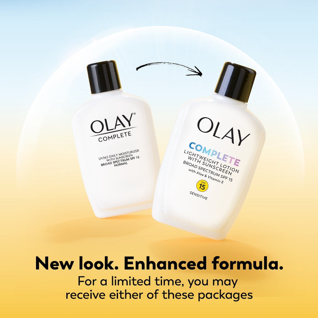 Complete Lotion Moisturizer Sensitive with Sunscreen SPF 15 6oz