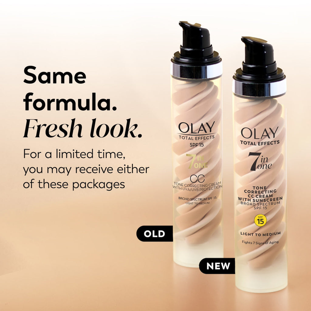 Total Effects 7 In One CC Tone Correcting Moisturizer SPF 15