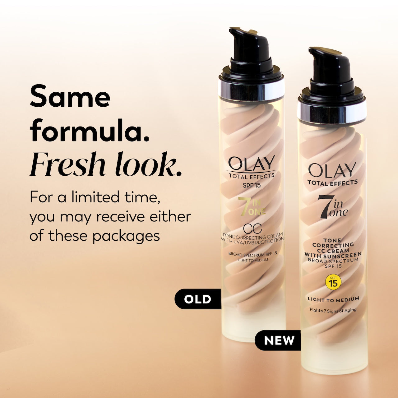 Total Effects 7 In One CC Tone Correcting Moisturizer SPF 15