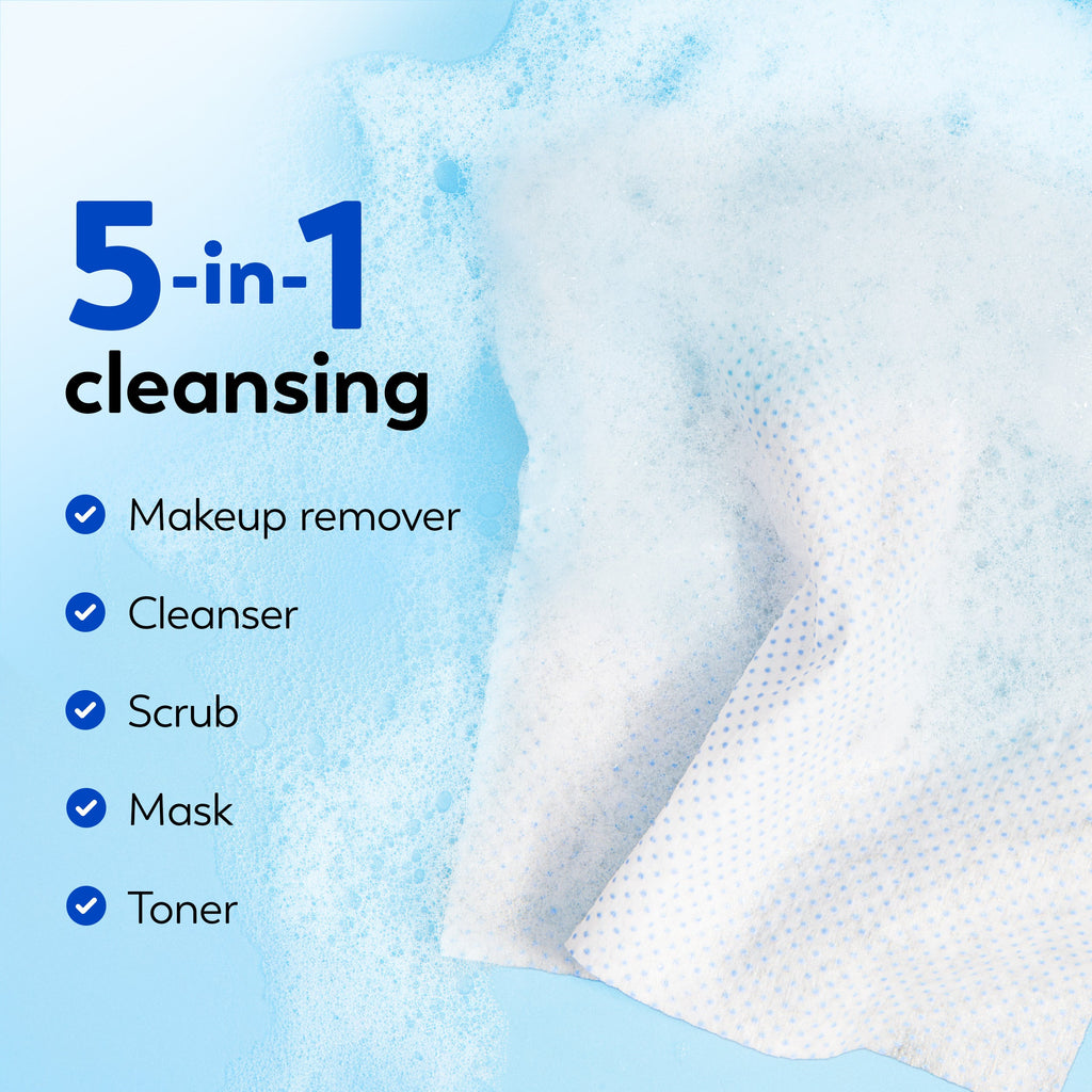 Daily Facials | Cleansing Cloths | Deeply Purifying Clean. 66 Ct