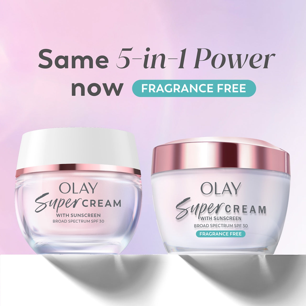 Olay Super Cream with Sunscreen SPF 30 | Fragrance-Free