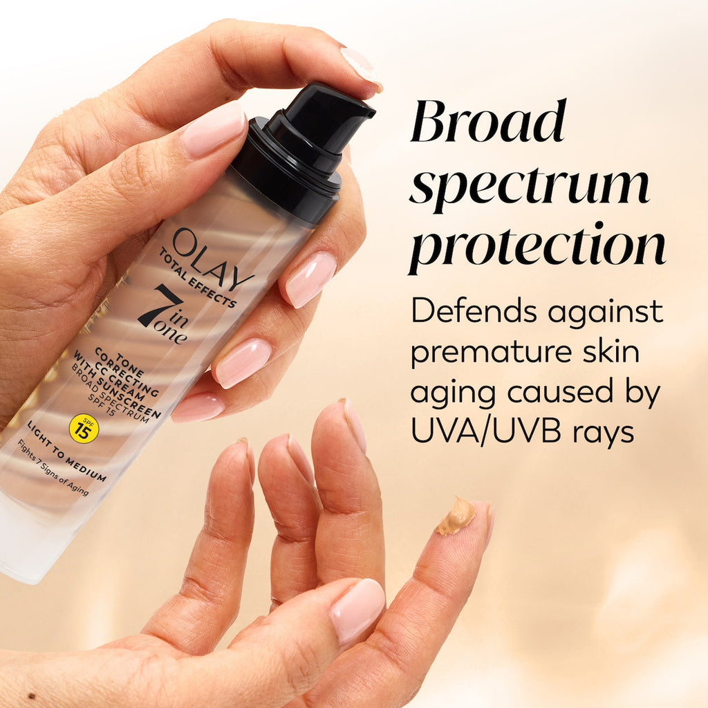 Total Effects 7 In One CC Tone Correcting Moisturizer SPF 15