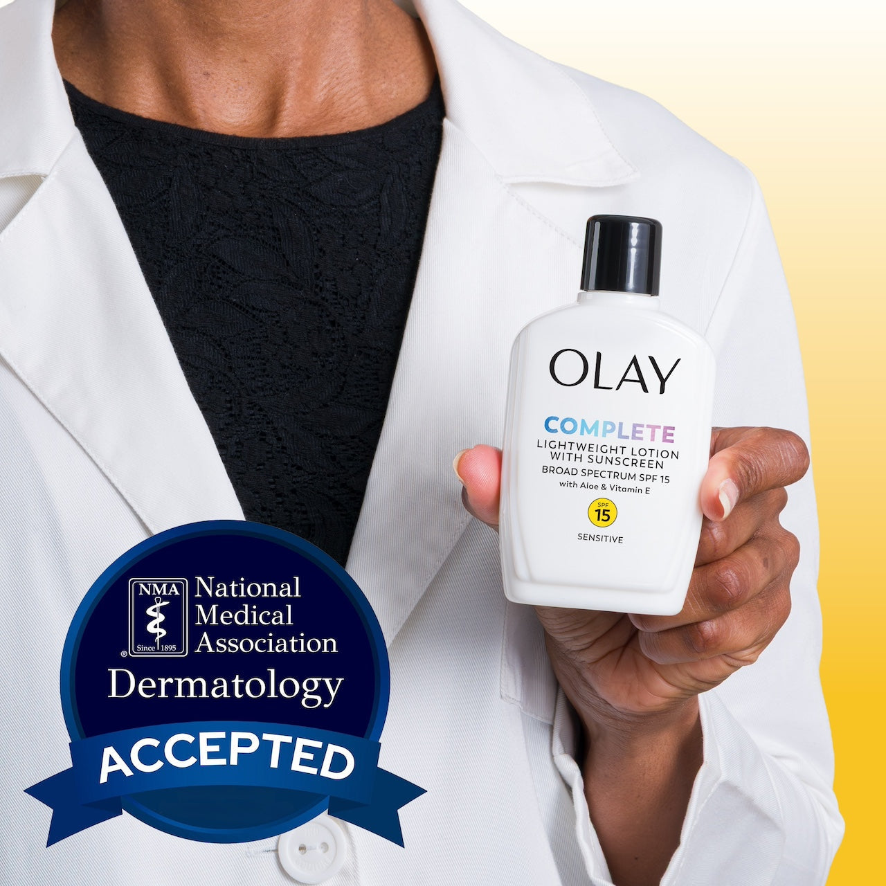 Complete Lotion Moisturizer Sensitive with Sunscreen SPF 15 6oz