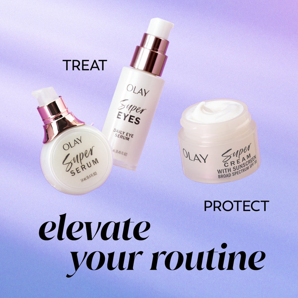 Olay Super Cream Mini with Sunscreen SPF 30. Ultra Lightweight SPF Face Moisturizer