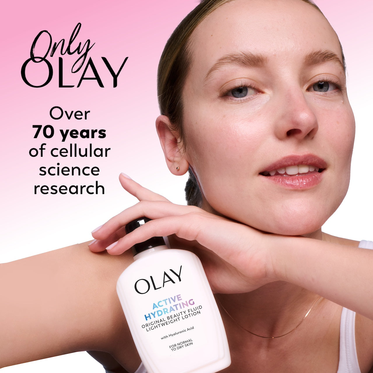 Olay Active Hydrating Cream Face Moisturizer for Deep Hydration 2oz