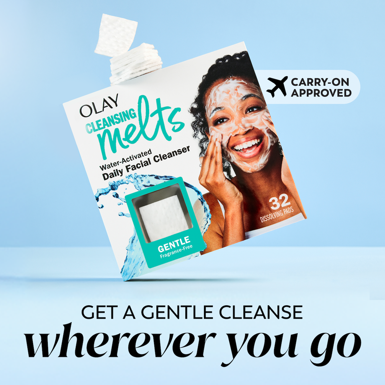 Olay Gentle Cleansing Melts | 32 Count