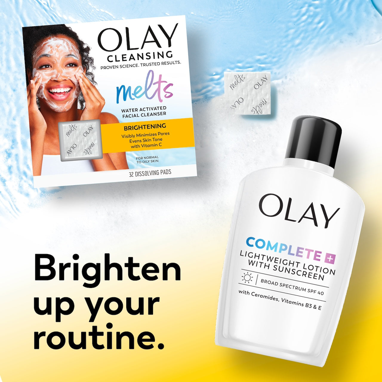 Olay Complete + Daily Facial Moisturizer with Sunscreen Broad Spectrum SPF 40