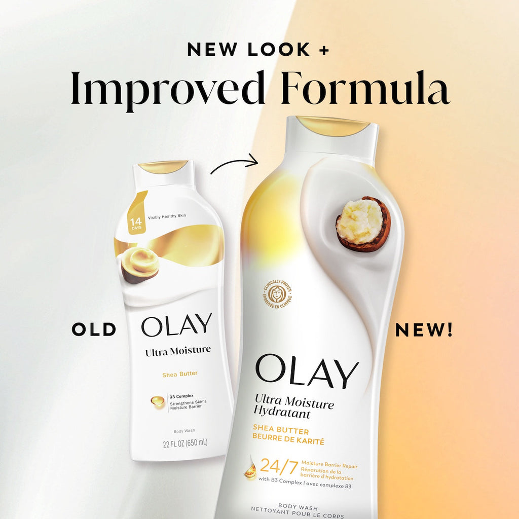 Ultra Moisture Body Wash Shea Butter